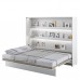 Sienas gulta 160 BED CONCEPT BC-14, balts glancēts
